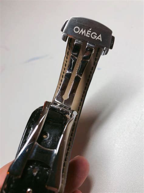 how to open omega watch clasp|omega watches straps original.